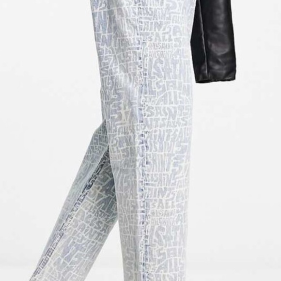 ALL SAINTS high waist straight leg jeans - Picture 10 of 12